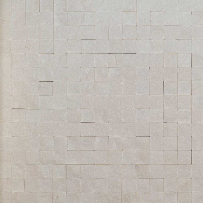 Beli kvarcit mozaik